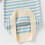 Light Blue Striped Sweater Cotton Knit 2 Years 7