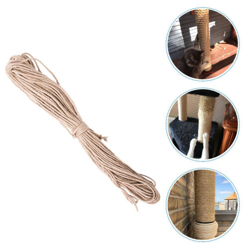 Sisal Rope for Cat Trees Replaceable Cuttable 2