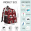 Kids Sports Backpack Waterproof Spine-Friendly 1 Pack 6