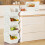 Stackable Storage Baskets with Wheels and Drainage ABS 8