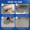 Epoxy Colored Sand Floor Paint 0.5 KG High-Gloss Marble 4