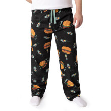 (X-Large) SpongeBob SquarePants Lounge Pants (Mens Multicoloured)