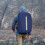 Dustproof Waterproof Backpack Rain Cover Dark Blue 30L 8