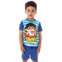 (2-3 Years) Ryans World Short Sleeve Short Leg Pyjama Set (Boys Blue)