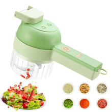 Electric Vegetable Chopper Set 4-in-1 Portable Wireless