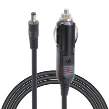 DC 5.5x2.1mm Car Charger Power Cord 15A for 12V 24V Devices