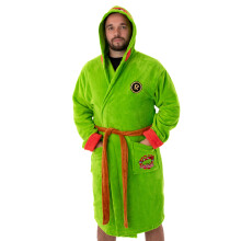(Large) Teenage Mutant Ninja Turtles Hooded Bathrobe (Mens Green)