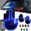 Wireless LED Car Gesture Light Remote Rechargeable 3 Modes 2