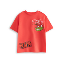 (5-6 Years) Teenage Mutant Ninja Turtles Short Sleeved T-Shirt (Boys Red)