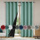 Blackout Curtains Blue Grommet Panel 39.37"W x 78.75"L 1
