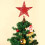 Christmas Tree Star Topper Red Glitter 10 Inches 5