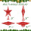 Christmas Tree Star Topper Red Glitter 10 Inches 3