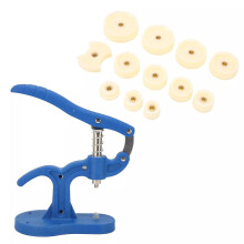 Watch Back Press Tool Set Nylon Case Closer Repair Kit 12