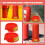 Fire Extinguisher Base Holder Glow-in-Dark 2 Pack 6