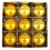 Plastic Pearl Christmas Ornaments Set 6 pcs + Gold 4