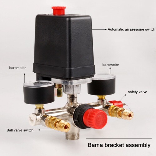 Air Compressor Pressure Switch with Manifold Regulator 1