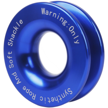 Winch Rope Set Synthetic Soft Shackle Recovery Ring 55000