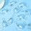 Clear Glass Crystal Teardrop Ornaments 10 pcs 6