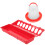 Chicken Feeding Box Poultry Food Container 1 Set 6