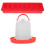 Chicken Feeding Box Poultry Food Container 1 Set 7