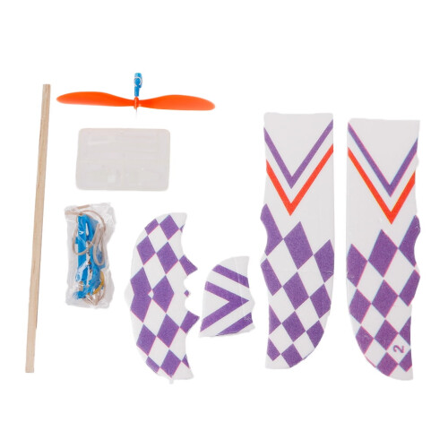 Rubber Band Powered Glider Model Kit for Kids