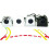 Car Rear View Camera with Dynamic Trajectory Tracking for 5