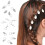Hair Clip Punk Style Shell Leaf Design 5 or 10 pcs 5