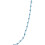 Door String Curtain with Silver Thread Ribbons 2.7M 1