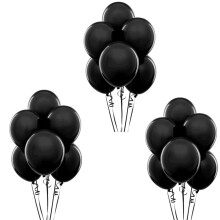 Bride Balloons Black Latex Wedding 50 pcs