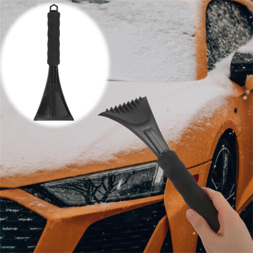 Car Snow Shovel and Ice Scraper Durable Portable 1pc 1