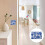 Light Switch Wall Plate Cover Blue Floral Pattern 2-Gang 7