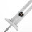 Automotive Tire Tread Depth Gauge Silver 5