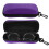 Zipper Sunglass Case Rectangle Grid 1 Pc 3