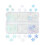 White Snowflake Sequins Christmas Ornament Mixed Sizes 3