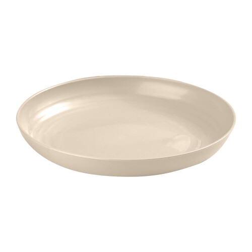 Plastic Dinner Plates Round 12-Inch Set of 4