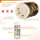 Flameless LED Candles with Remote and Timer 2 Pack 4