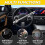 Universal Steering Wheel Lock with Escape Hammer 3 Keys 6