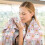 Ghost Pumpkin Pink Wool Blanket 40x60 in 6