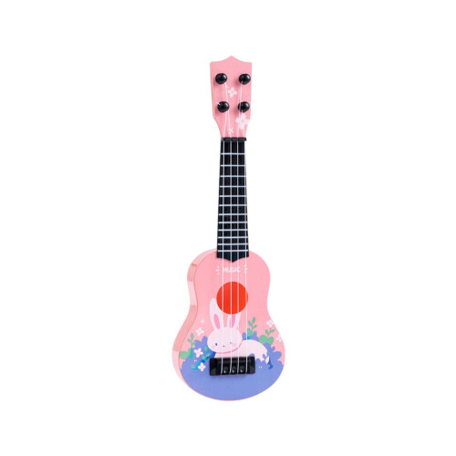 Classical Guitar Toy for Kids 4-String Ukulele Red