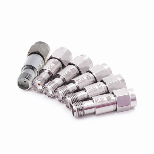 SMA Coaxial Fixed Attenuator DC-6 GHz 2W 3dB to 40dB 2