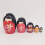 Handmade Painted Wooden Nesting Dolls 5 pcs 3