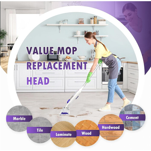 Power Mop Refill Pads Compatible with Swiffer PowerMop 1