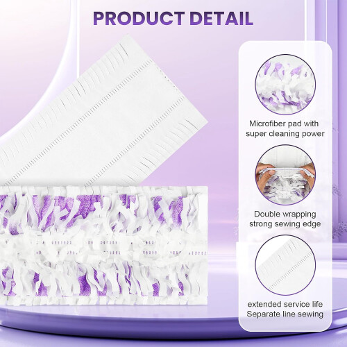 Power Mop Refill Pads Compatible with Swiffer PowerMop 2