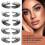 D-Curve False Eyelashes Natural Synthetic 5 Pairs 5