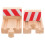 Railway train track wooden set 2 pieces 6