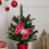 Glitter 3D Plastic Pearl Butterfly Clips Christmas Tree 1