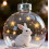 Animal Theme Glass Snowflake Ornaments Set 6 pcs 1