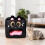 Cartoon Cat Bed Enclosure Black 38x38cm 4