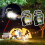 Solar LED Camping Light USB-Rechargeable Dual-Mode 5