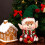 Christmas Candy Storage Can Green Hat Design 1 Piece 3